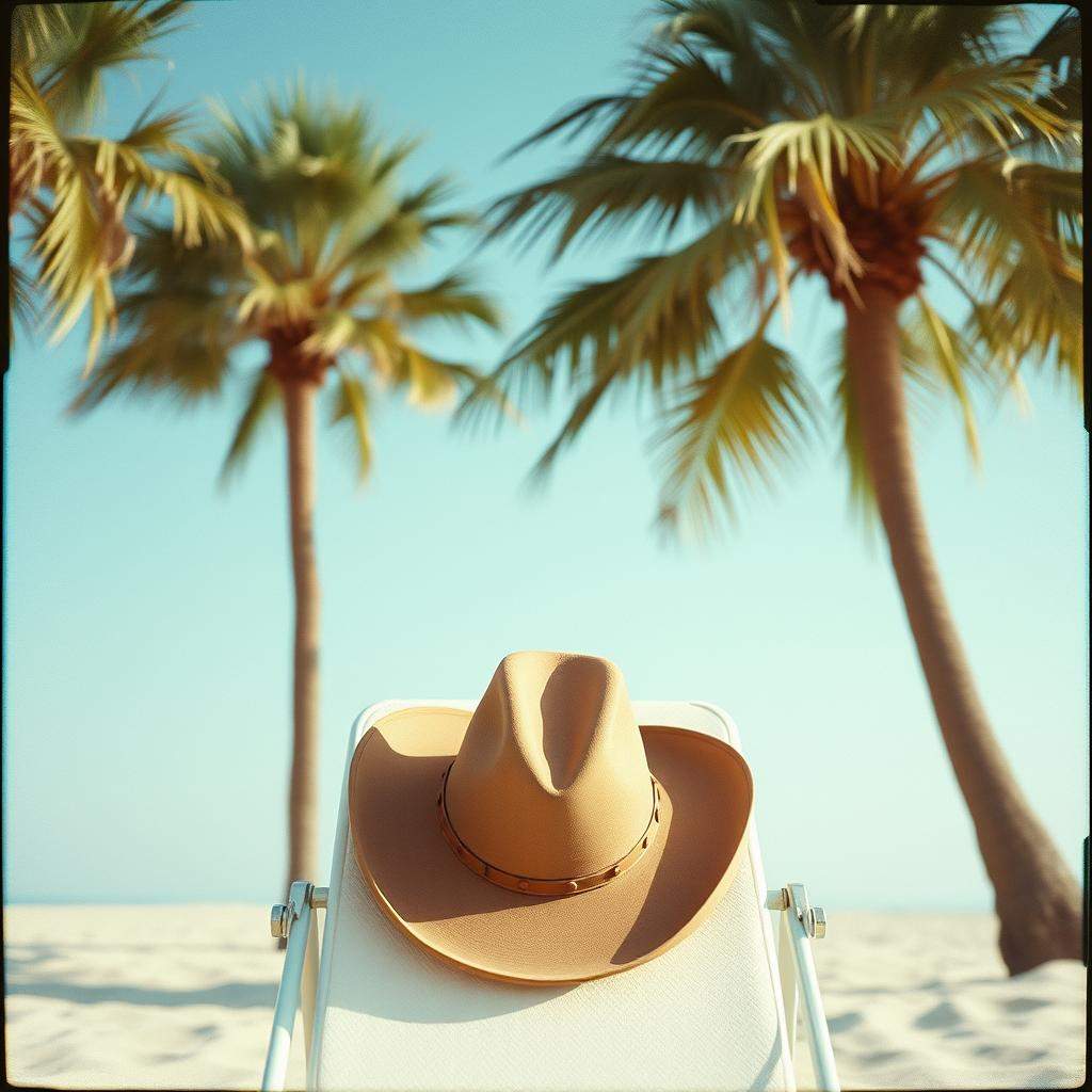 COWBOY IN PARADISE ( beach vibes)