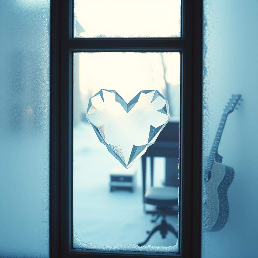 Reflection in Falling Snow