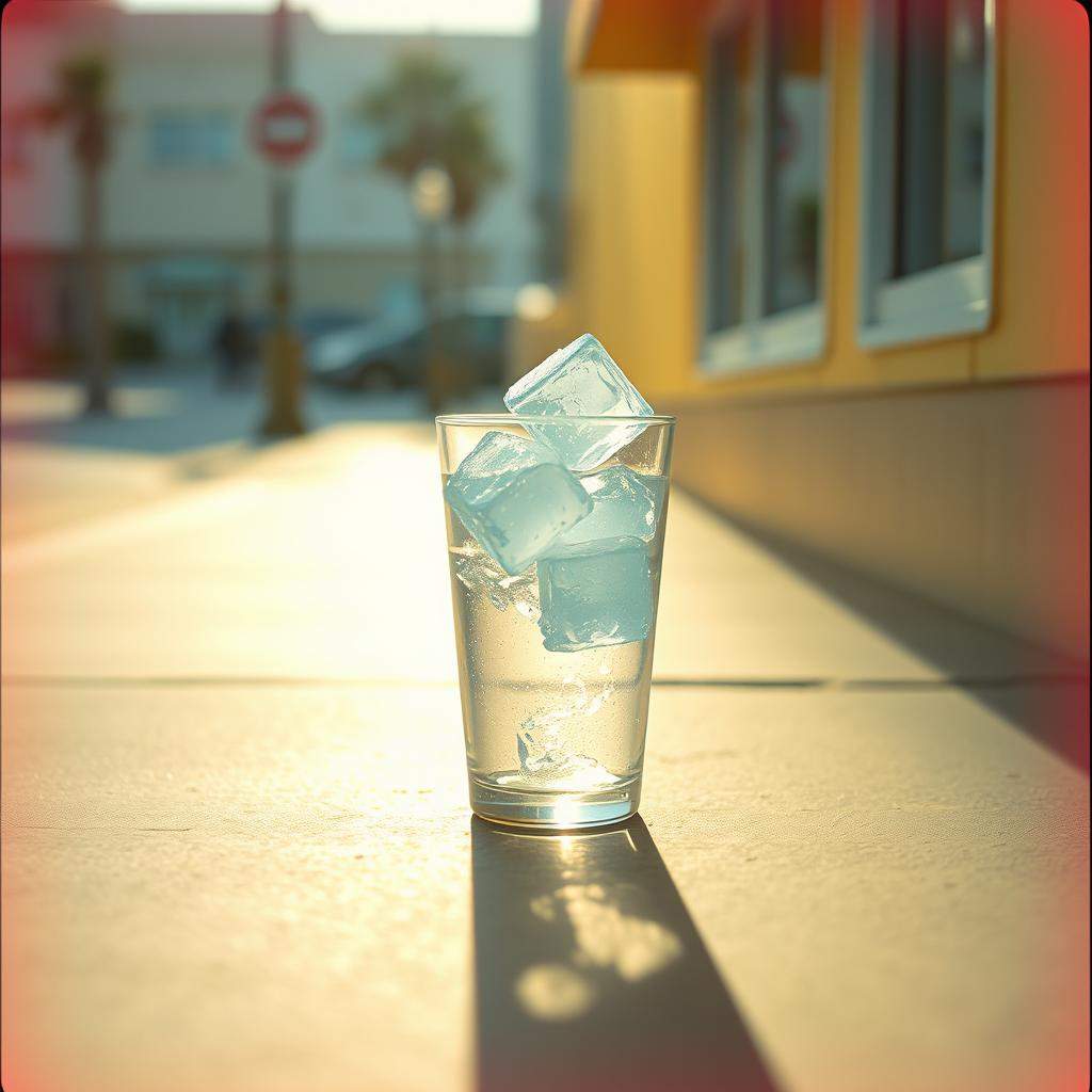 Schweißperlen im August