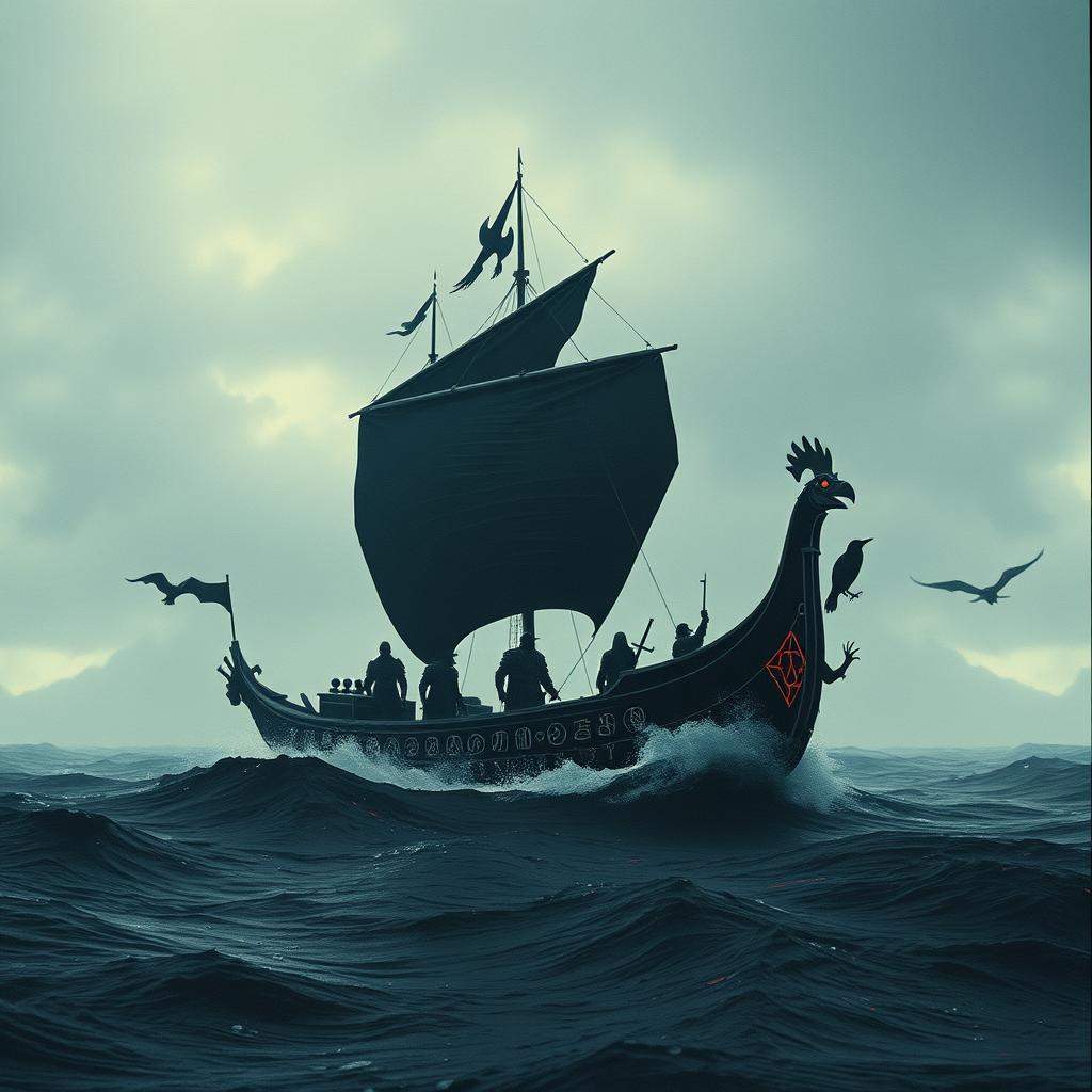 Nos drakkars navigue