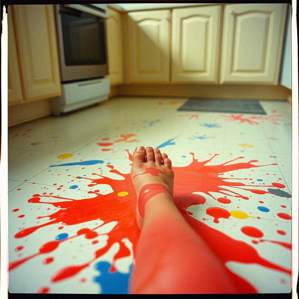 Tonight I Paint My Foot