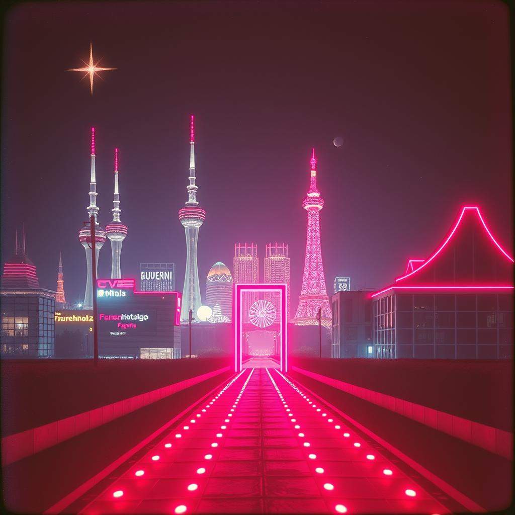 Lichter in der Nacht