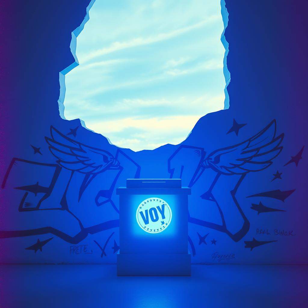 Der Himmel wird blau