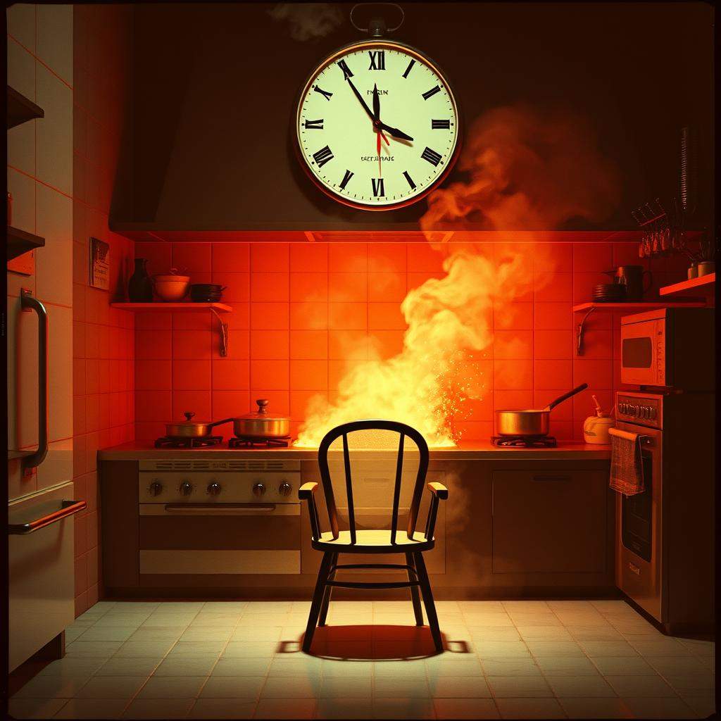 Kochen im Kampf gegen die Zeit