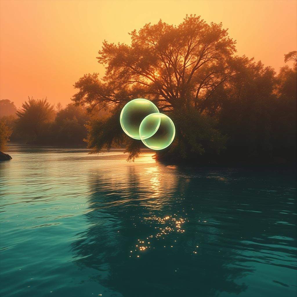 Sitting by a Crystal River