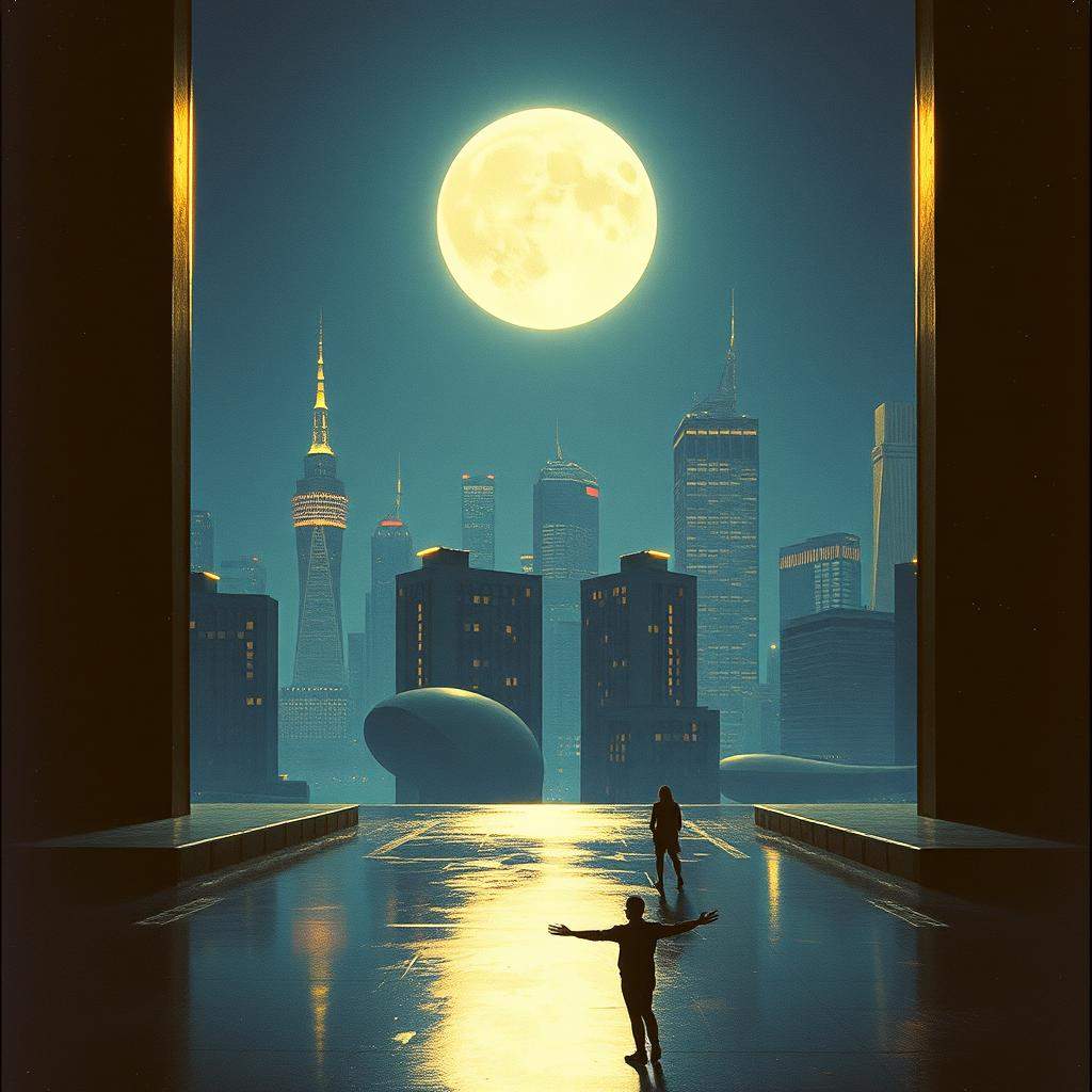 Moonlight city