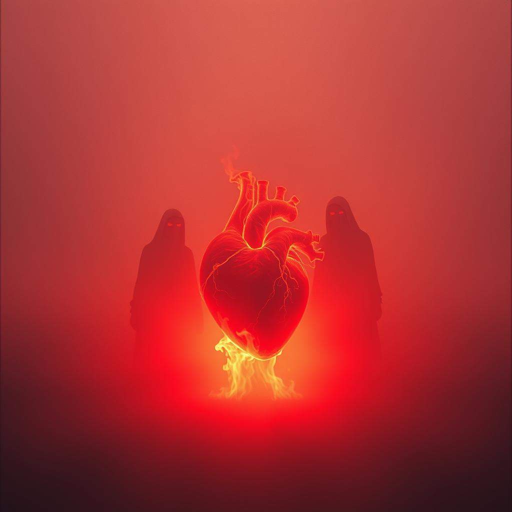 Cœur Enflammé (Flammendes Herz/ Französische Übersetzung)