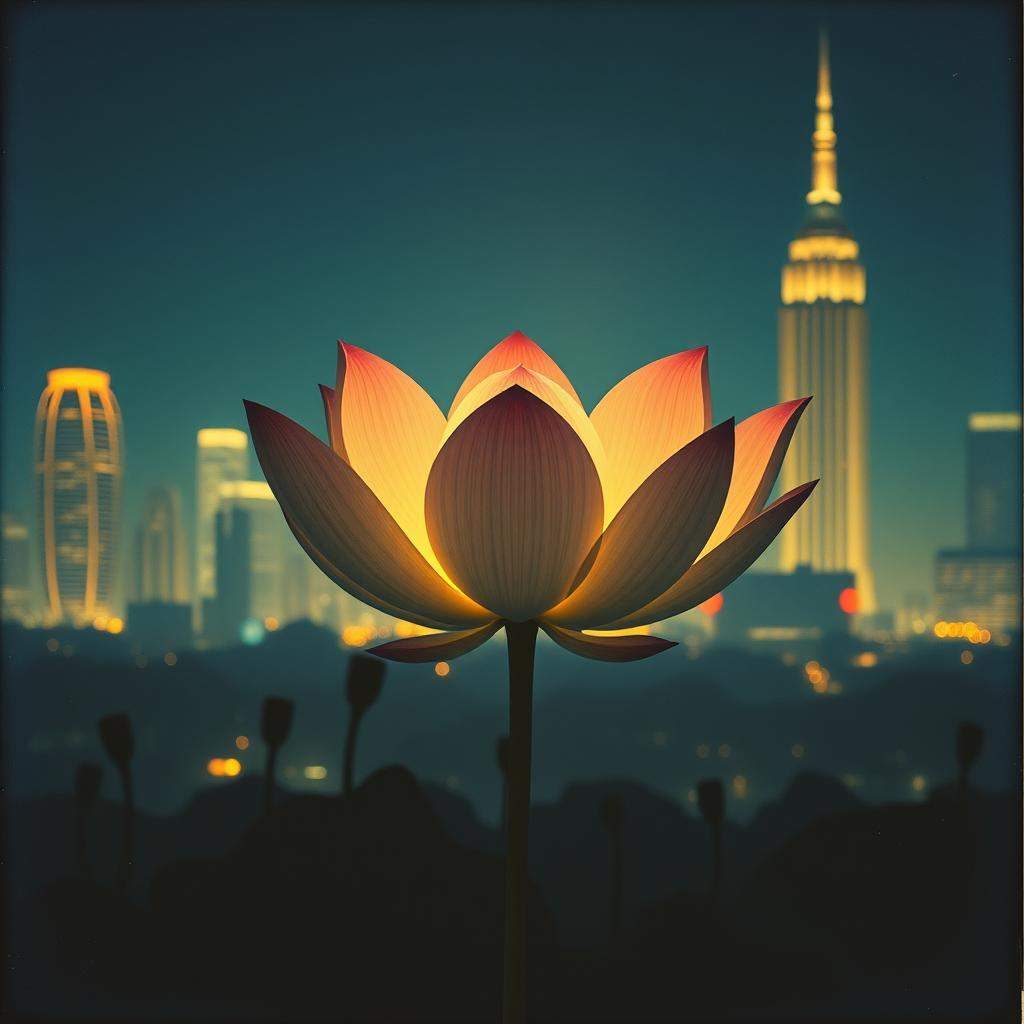 Lotus in the city