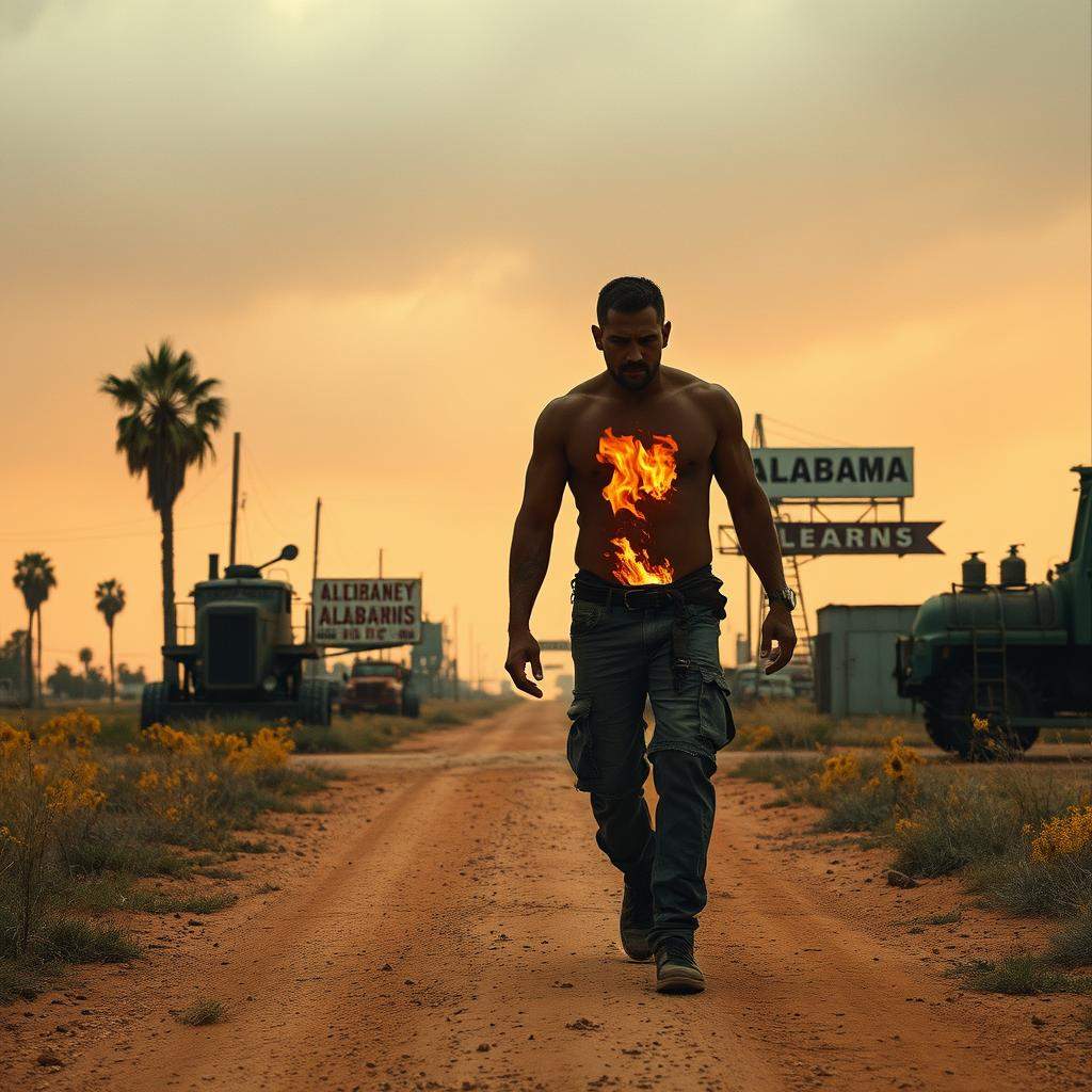 Crossed the line with fire