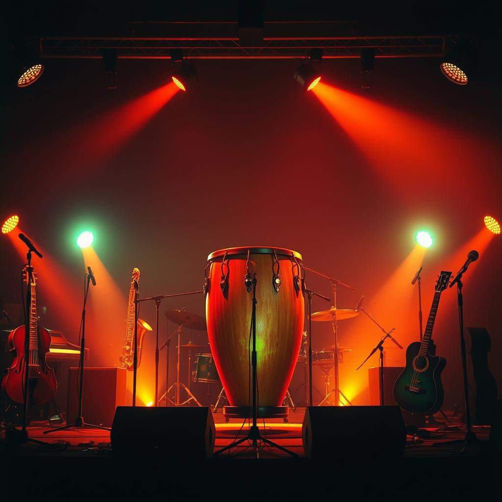 Live reggae gong instrumental