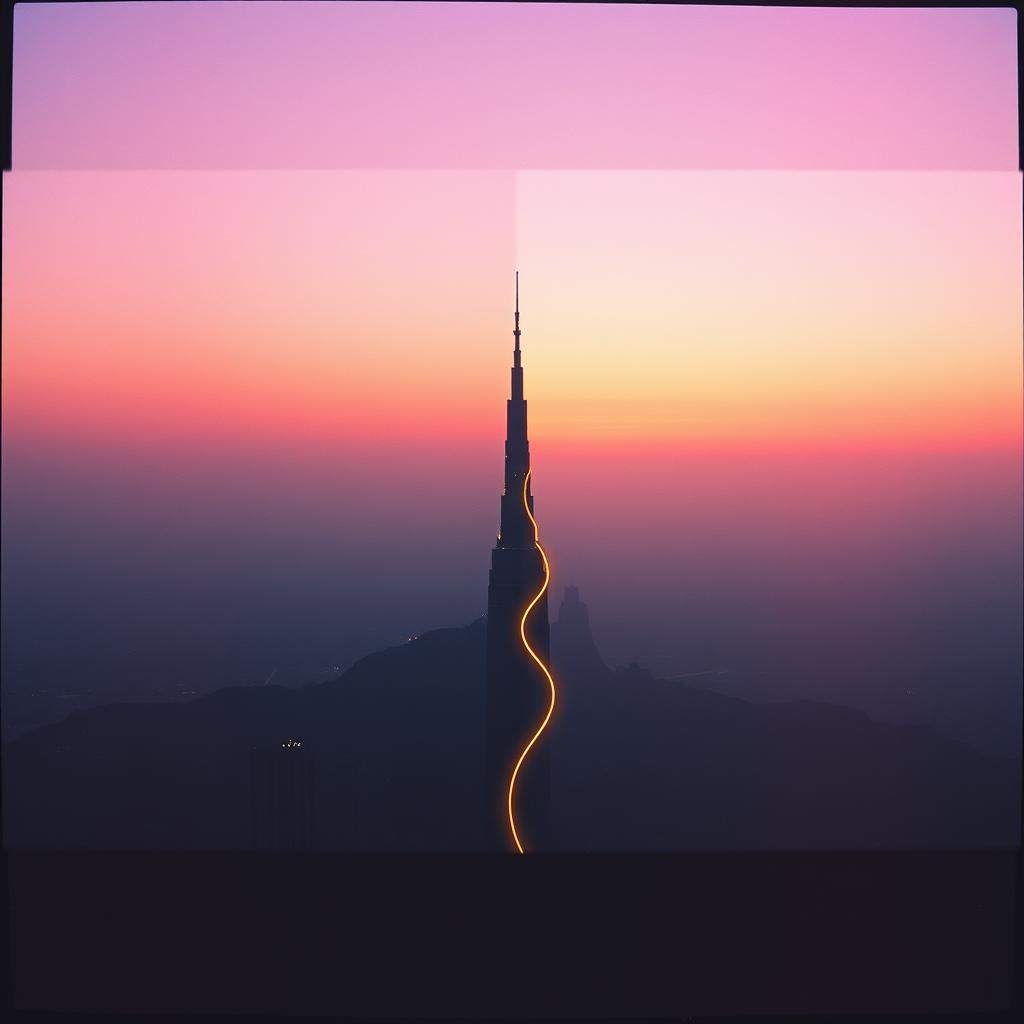 “Midnight & Morning Light”