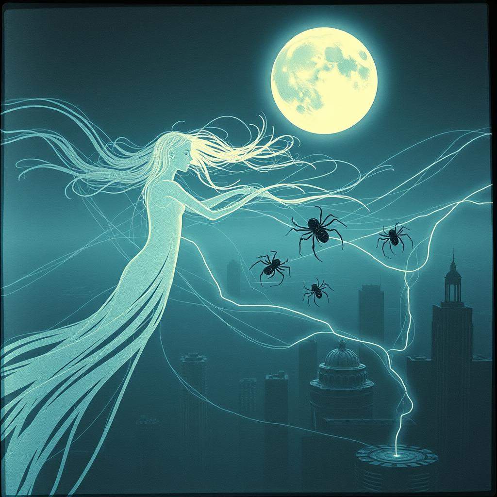 Winding Dreams in Her Hair