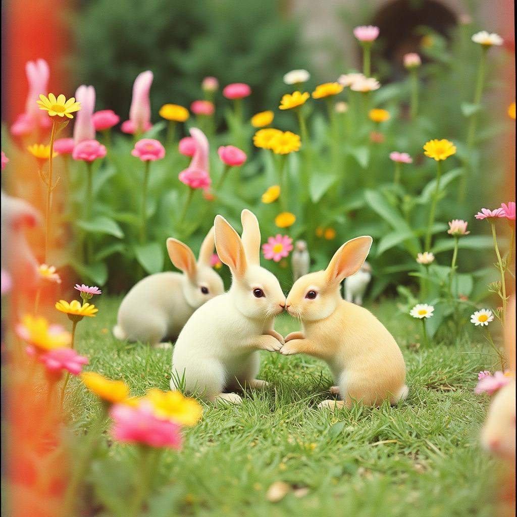 (De kneppe) som kaniner