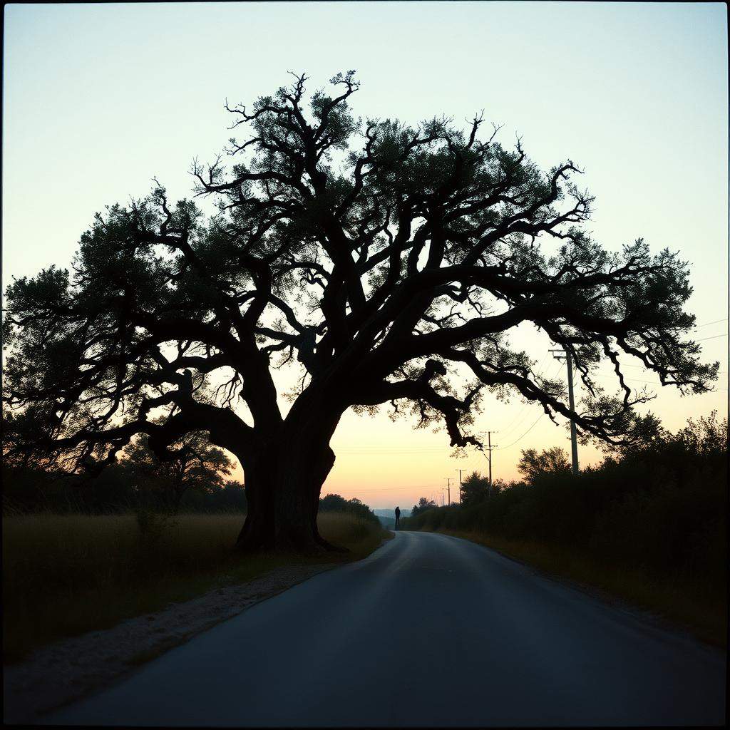 The old oak tree