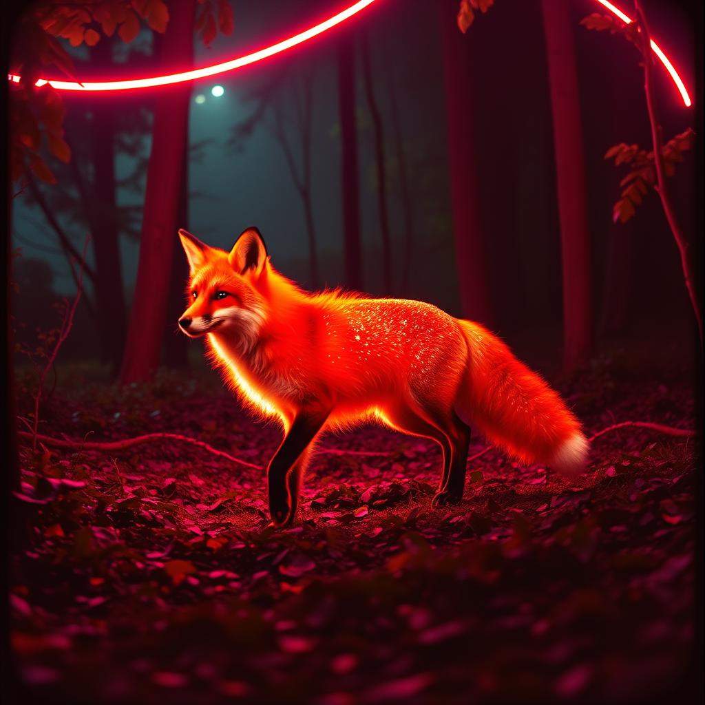 Foxes in the Disco Forest