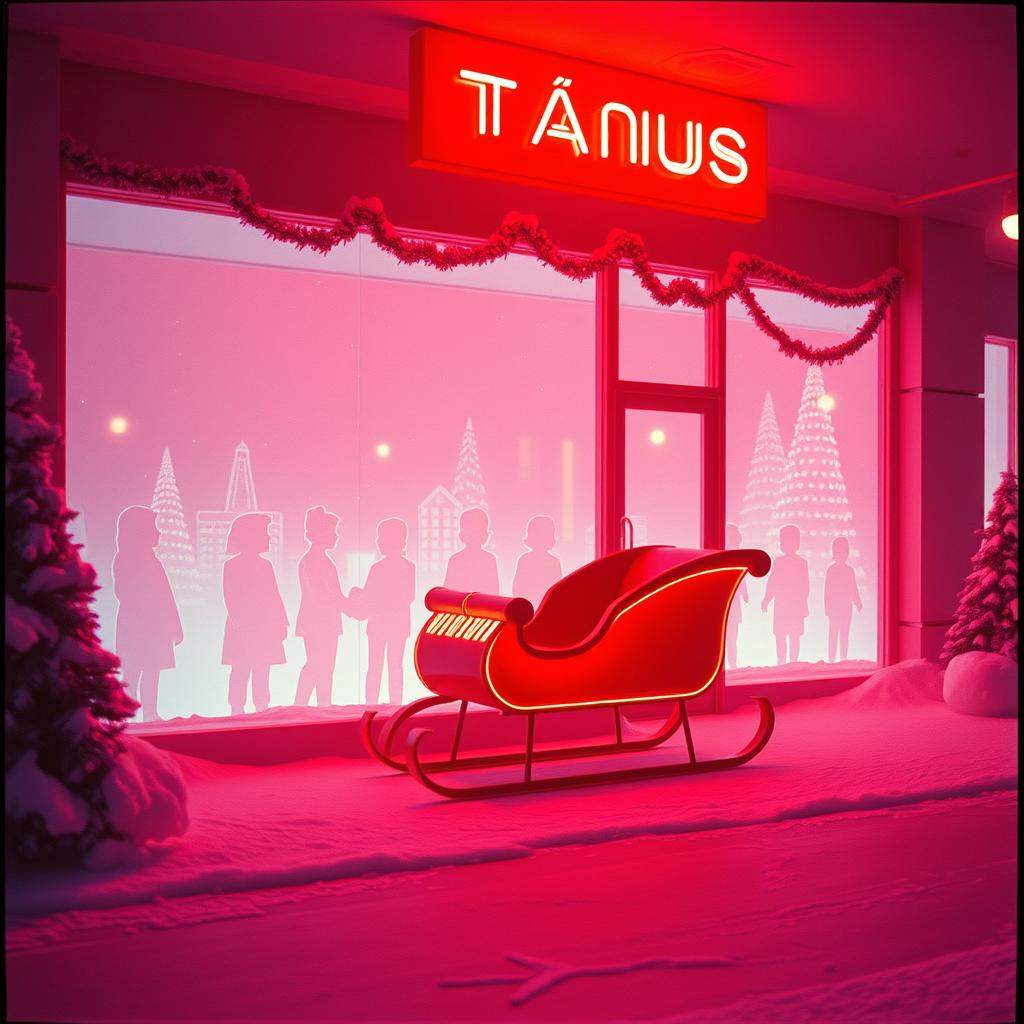 Santa slide through tonight