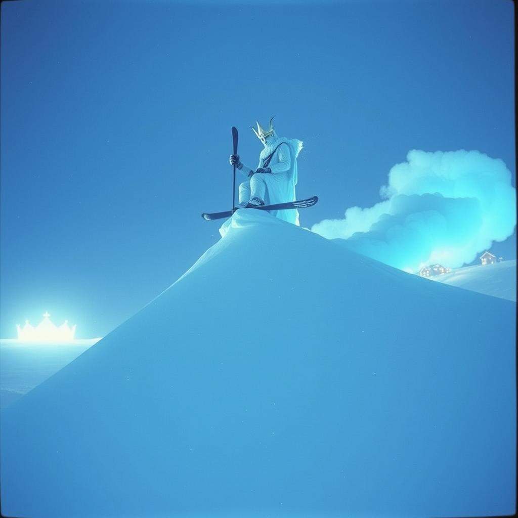 Ski God Of The Mountain