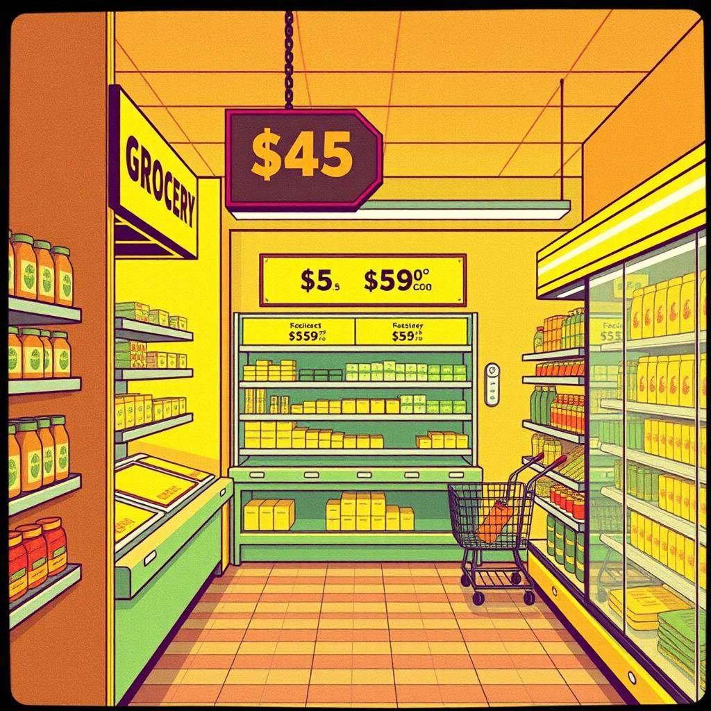 High dollar Grocery store