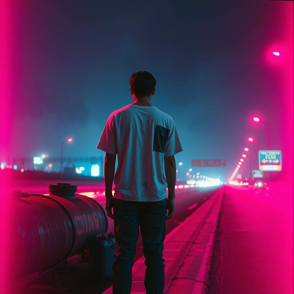 White Tee Empty Tank