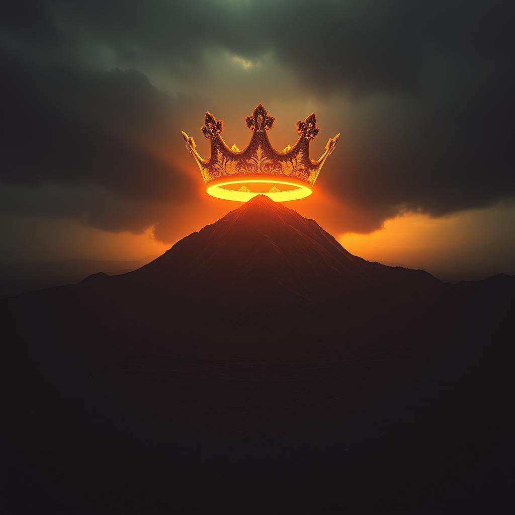 CROWN OF BONE AND BLACKENED SKY