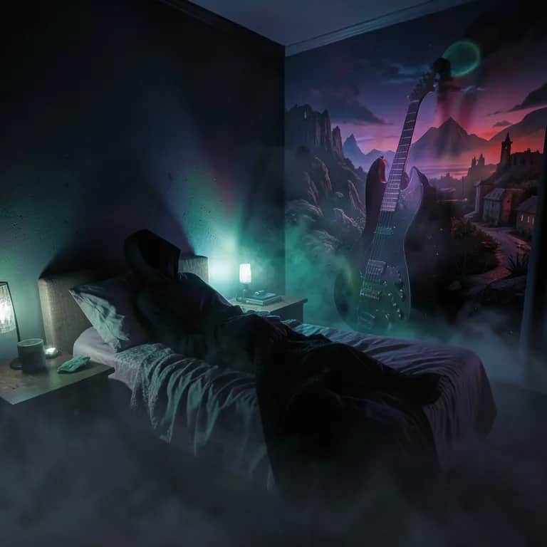 Uma mensagem no meu colchão