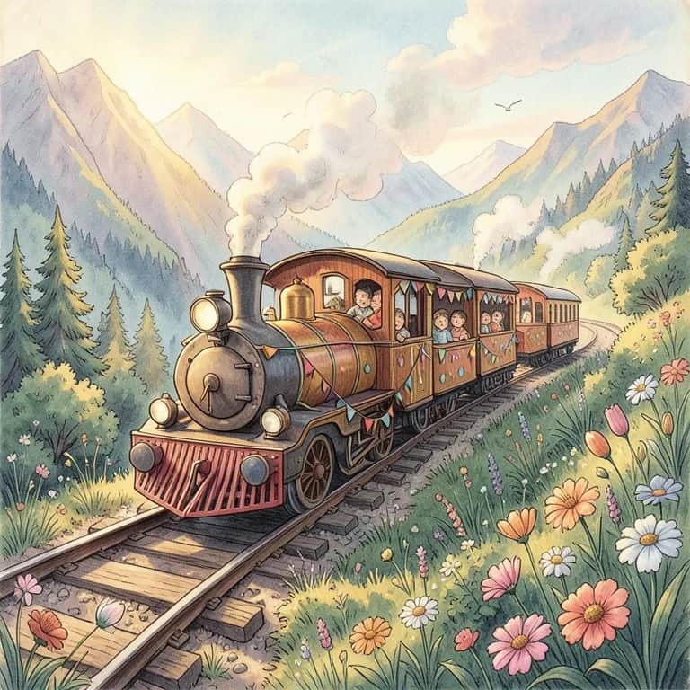 Tschu tschu tschu die Eisenbahn