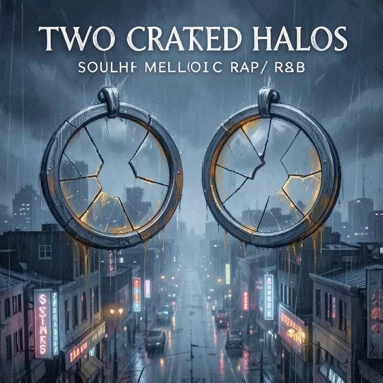 Two Cracked Halos