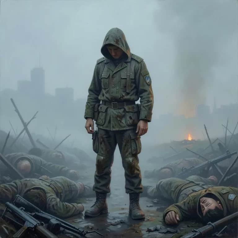 Regard des tombés
