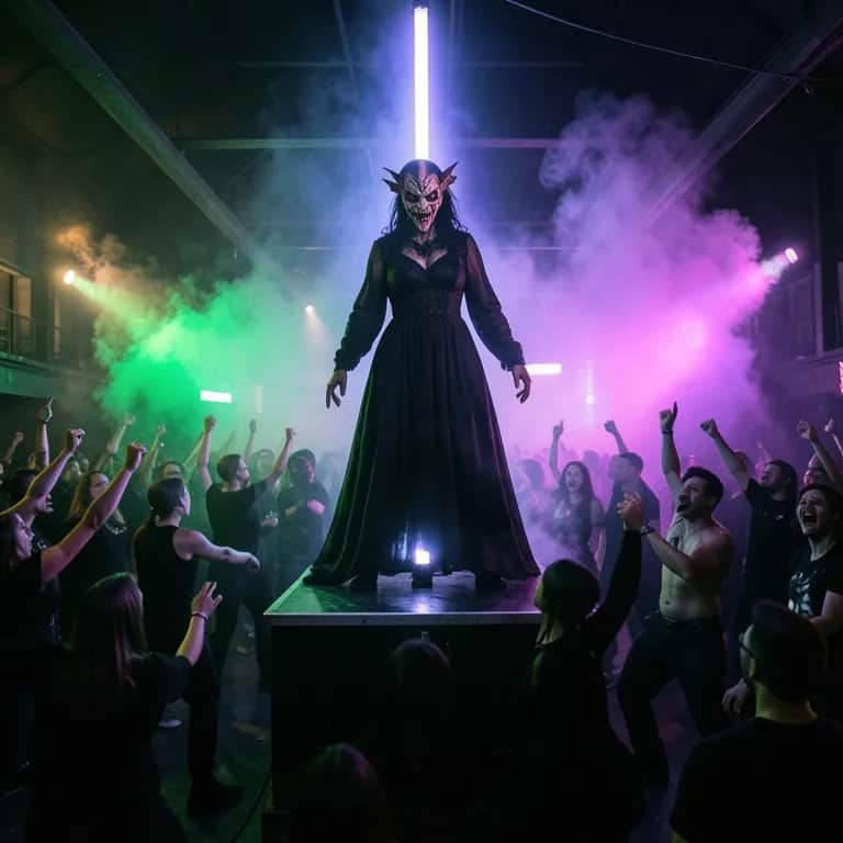 Techno Boss Goth Queen