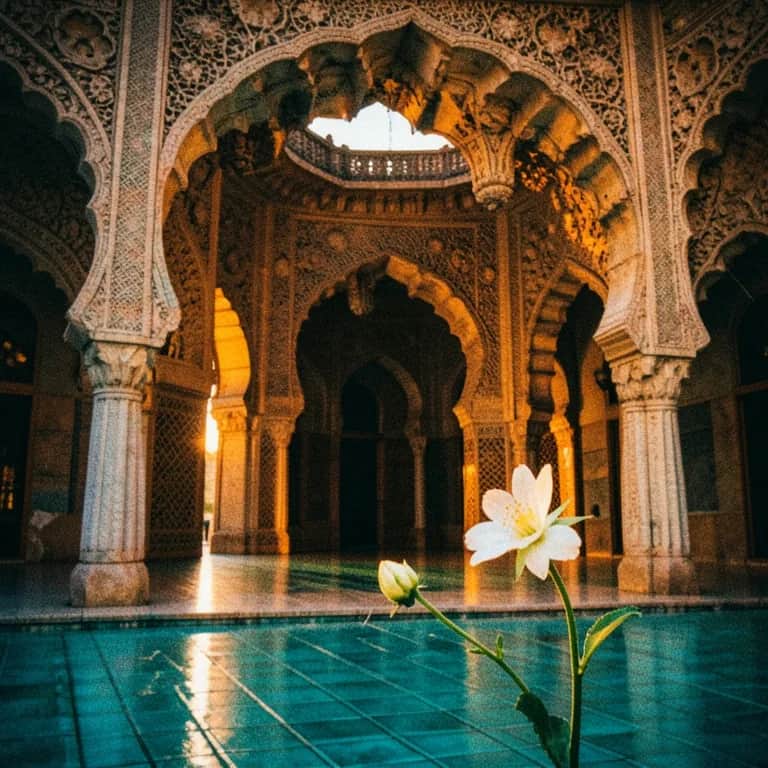 على الباب