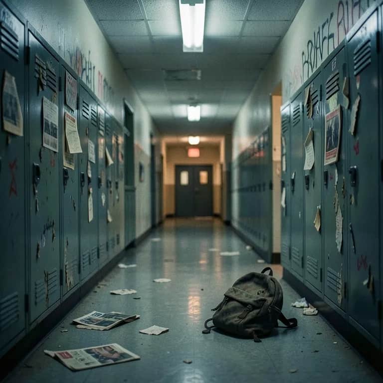 Only One Who Came to School