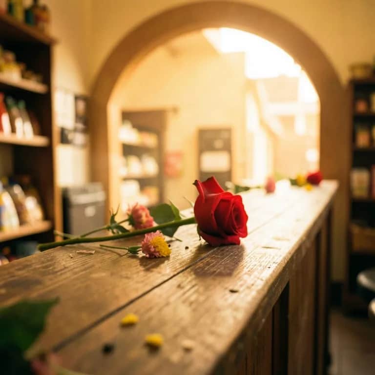 It all began at the checkout line *