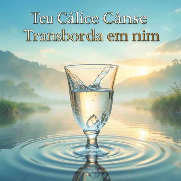 Teu Cálice Transborda em mim