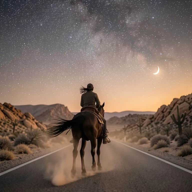 Night Ride in Laradice