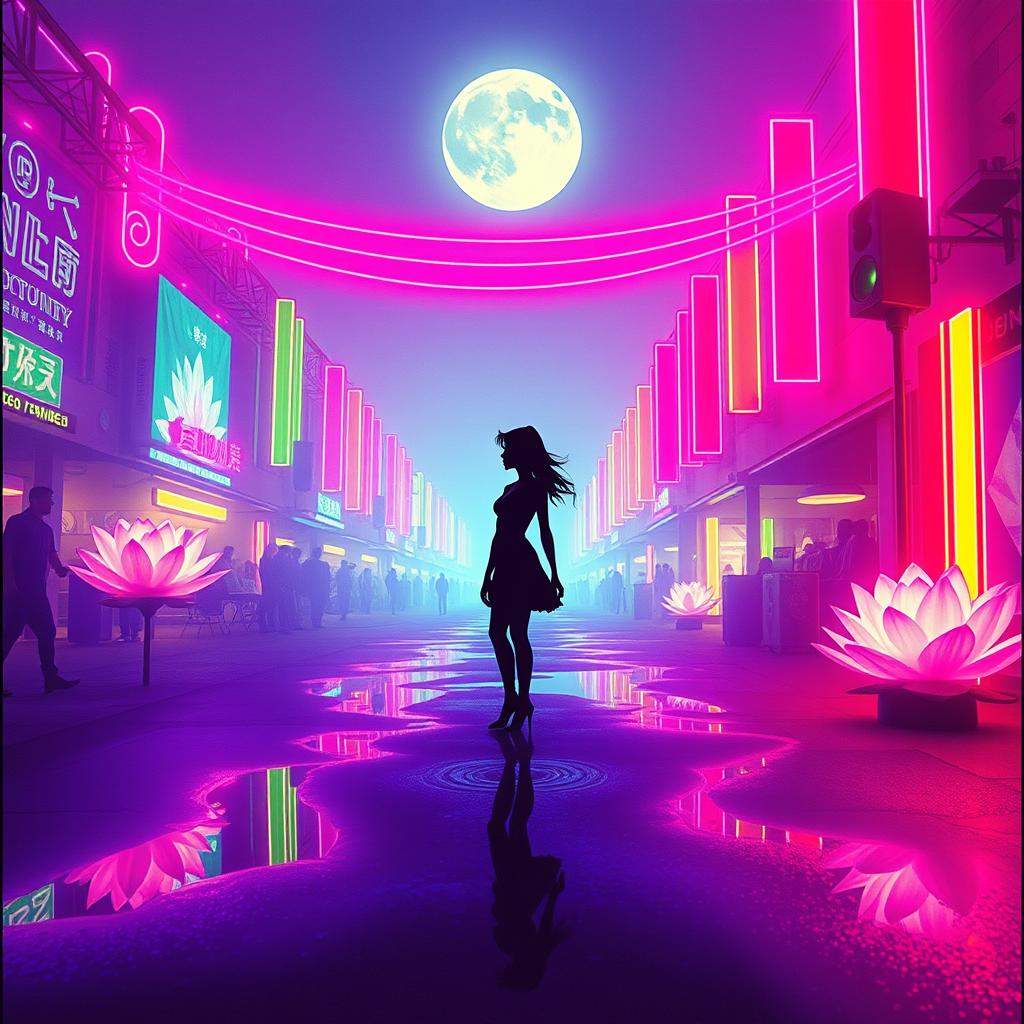 Moonlit Seoul