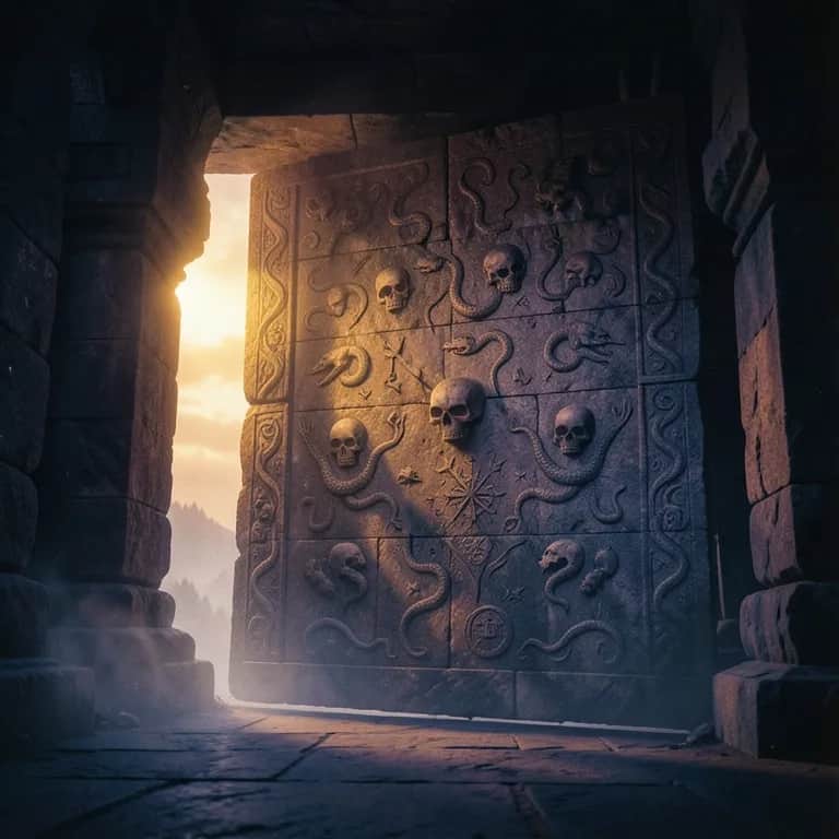 Stone was rolled away