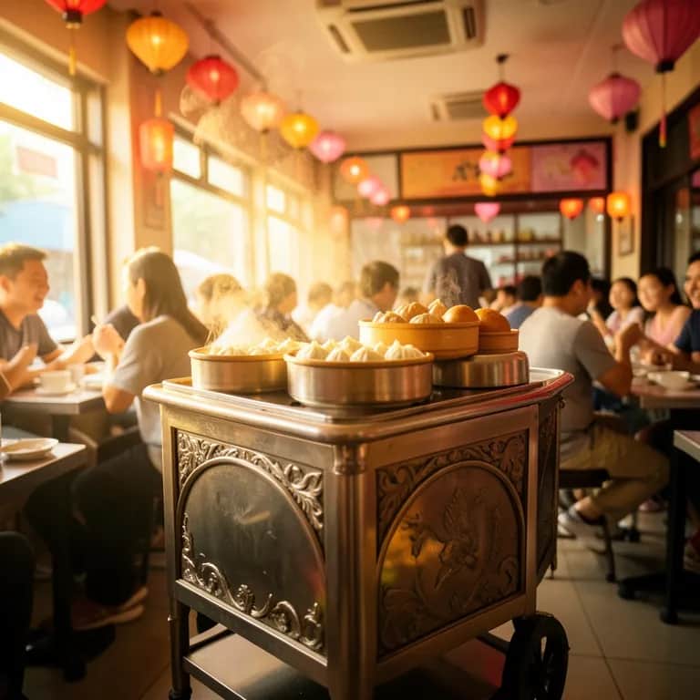 Rollin' Dim Sum Carts