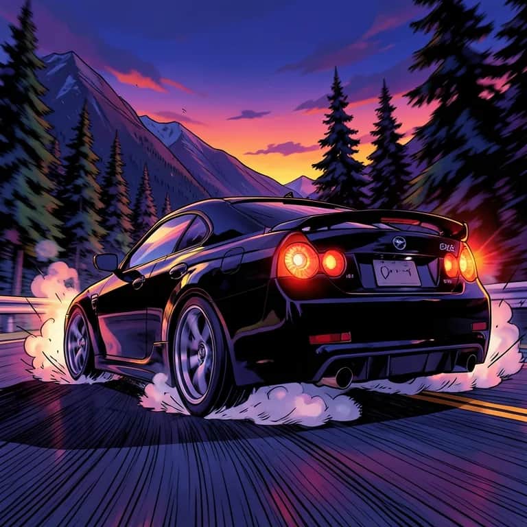黒いGTR