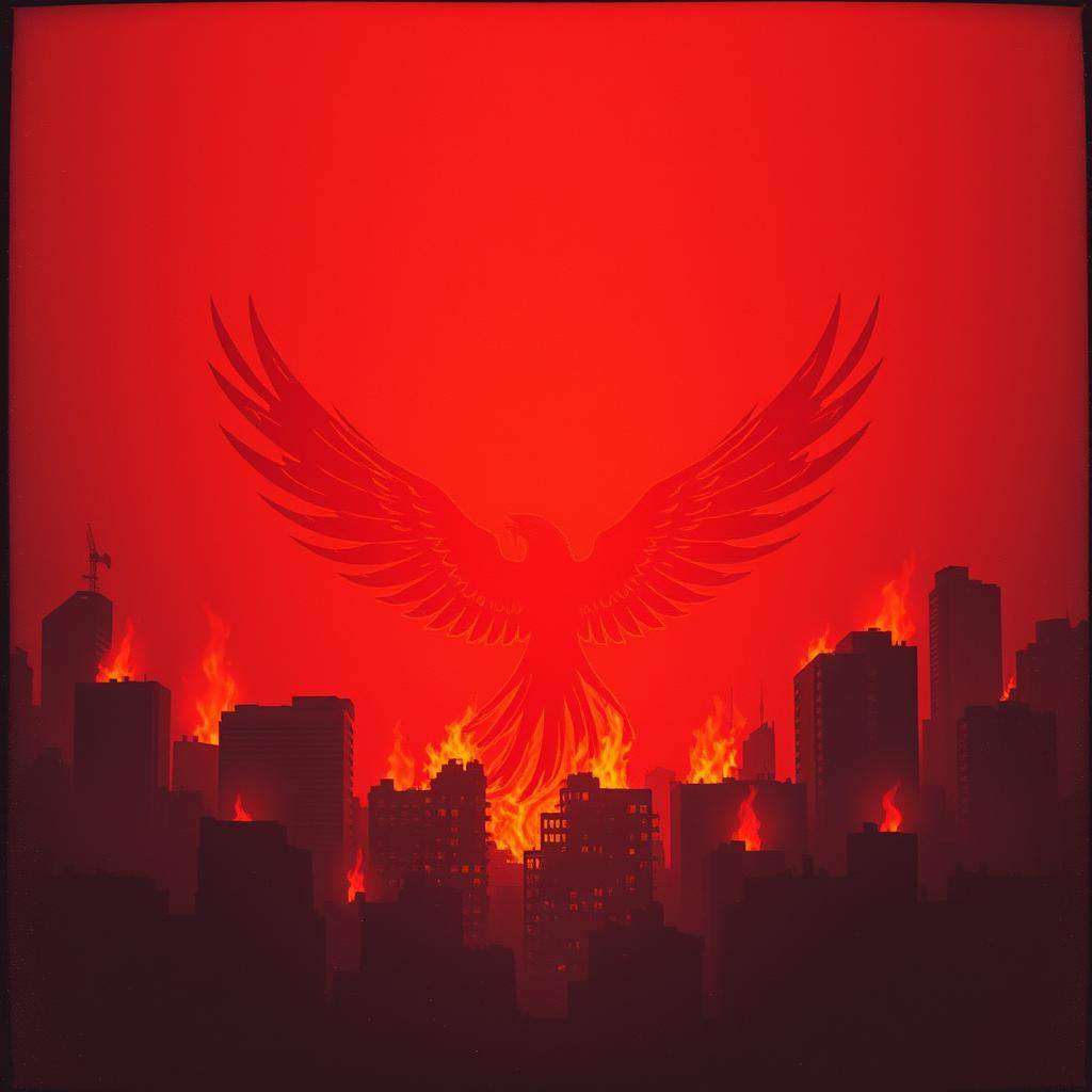 Streets on fire