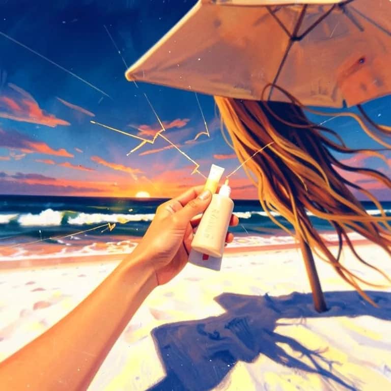 Sunblock kisses