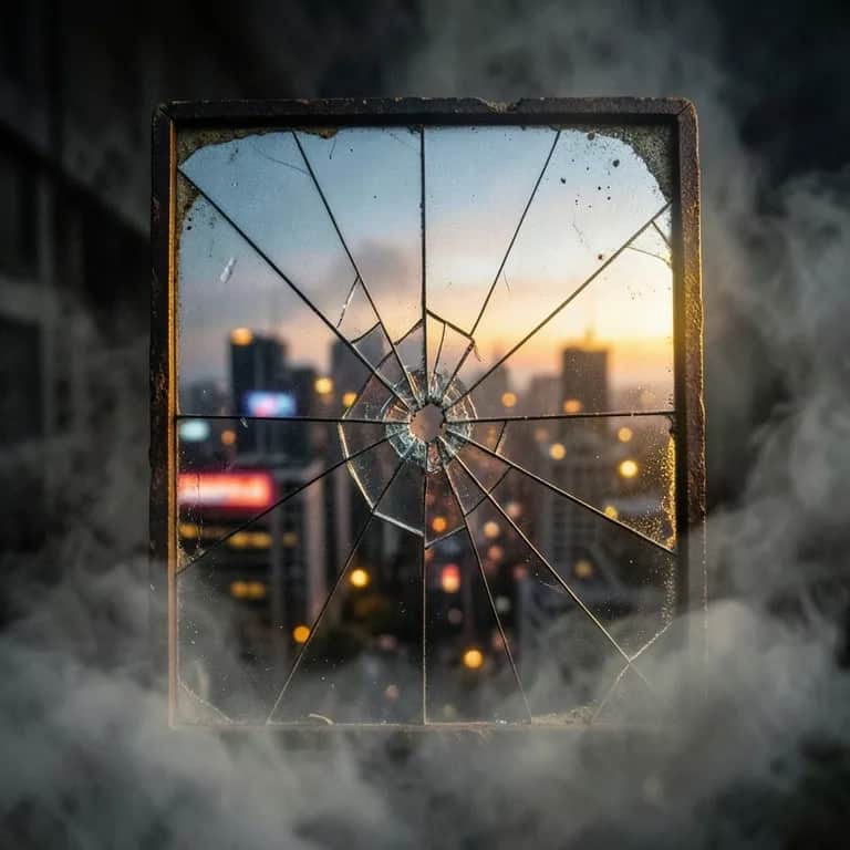 Who do you see on the mirror