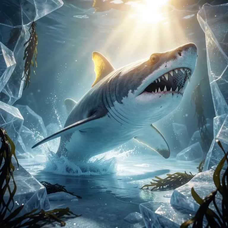 Frozen Shark