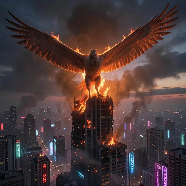 Phoenix rises from the ashes Phoenix rises from the ashes