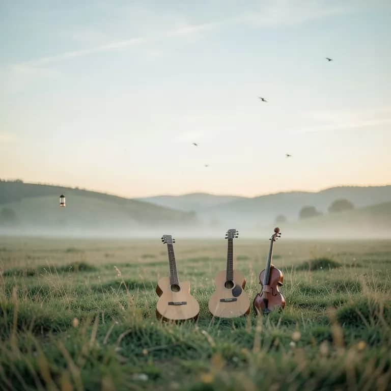Wide Wind Over Green Hills