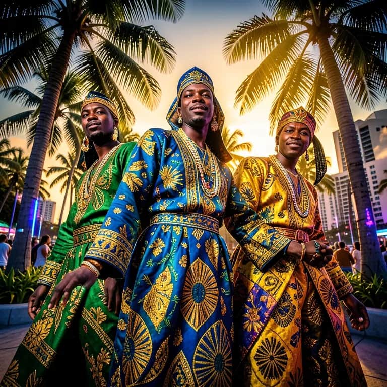 Trajes Nigerianos en Inshe Miami