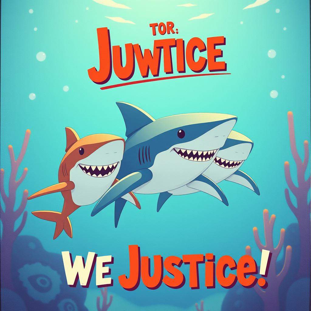 Three  Sharks