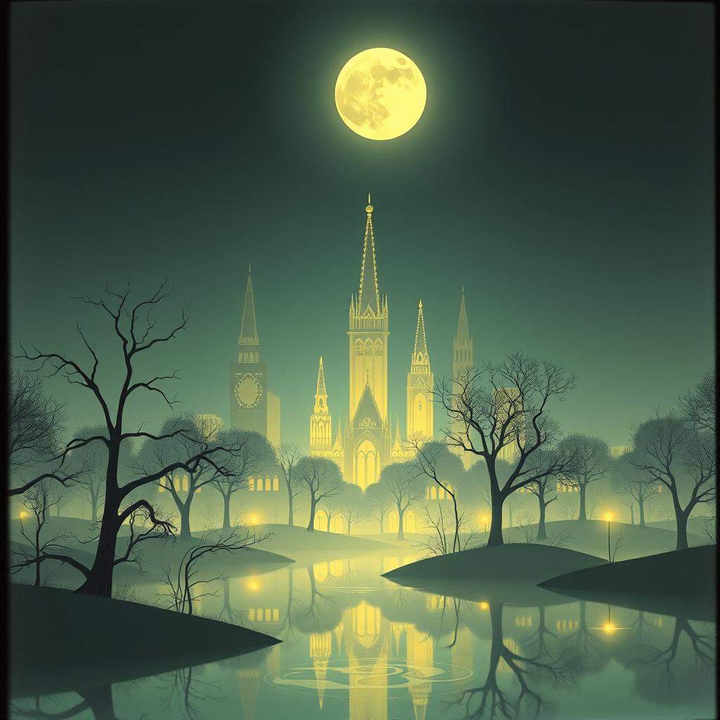 CITY IN FOREST