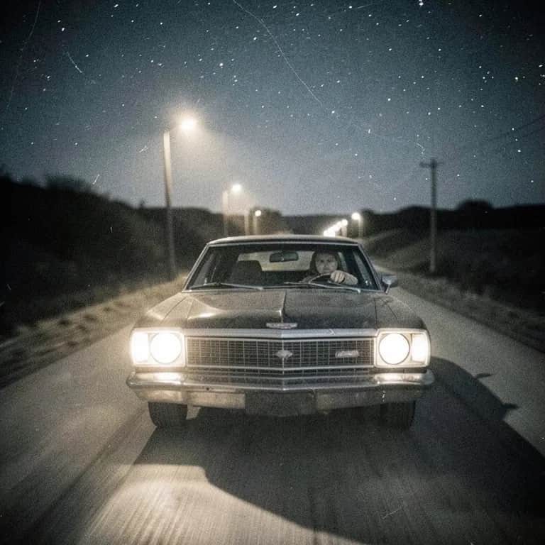 Follow the street lamps