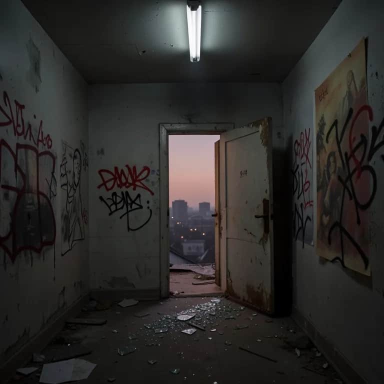 I locked the door I just opened