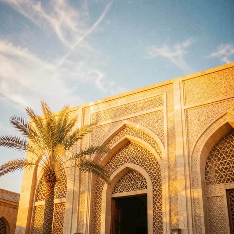 على بابك
